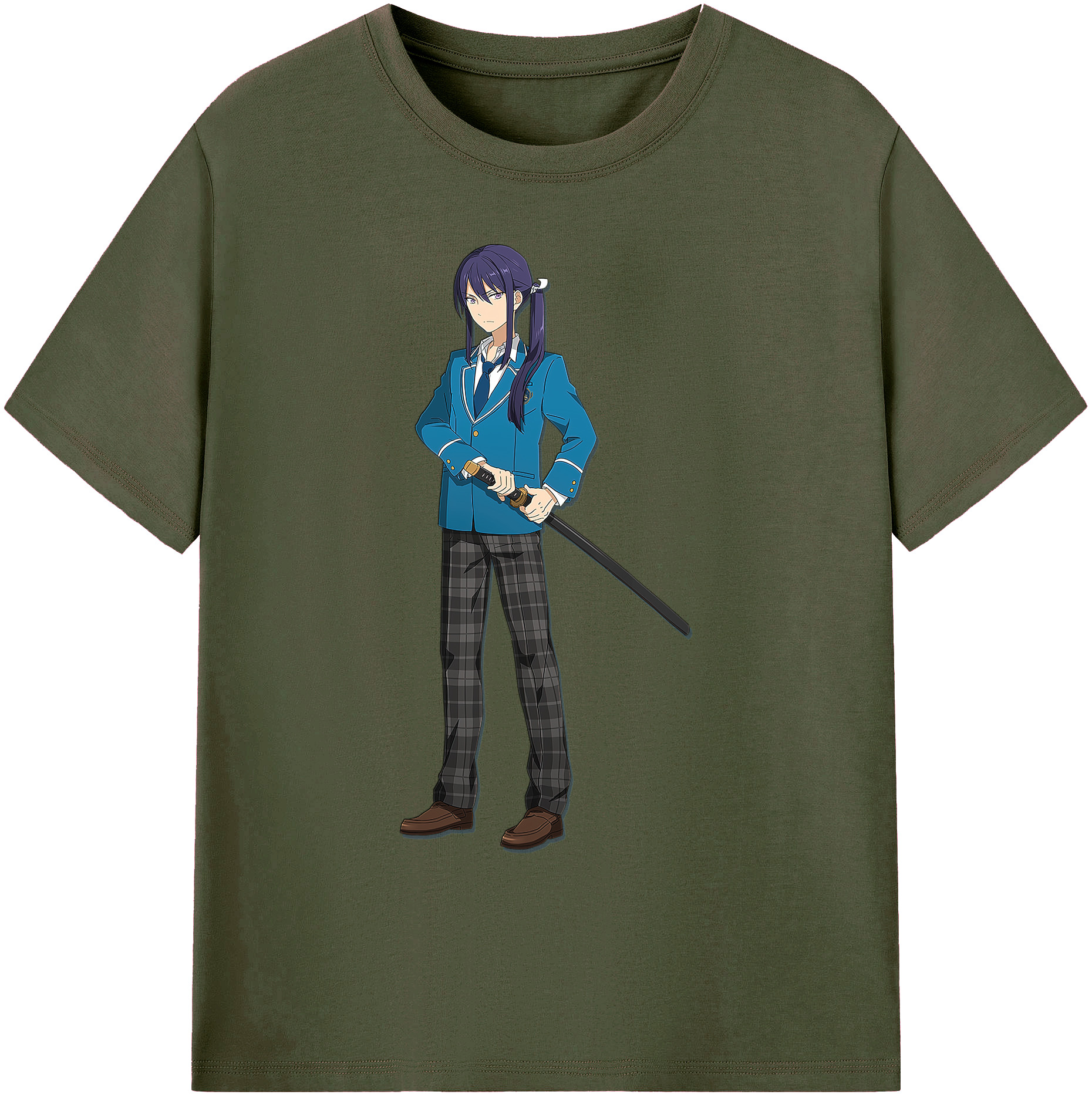 （画像用） あんさんぶるスターズ! Ensemble Stars 綿100％ メンズ半袖Tシャツ｜肌触りやわらか＆通気性